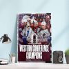 Colorado Avalanche to the Stanley Cup Final Home Decor Poster Canvas