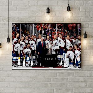 Colorado Avalanche are Western Conference Champions Next The Stanley Cup Final Wall Decor Poster Canvas