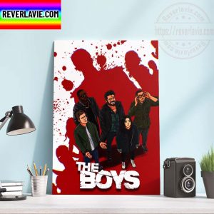DC Comics Amazon Prime Video The Boys Are Back In Town Home Decor Poster Canvas