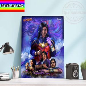 Disney+ Marvel Studios Ms Marvel Kamala Khan Home Decor Poster Canvas