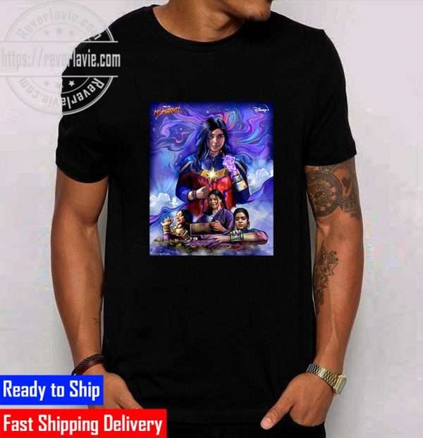 Disney+ Marvel Studios Ms Marvel Kamala Khan Unisex T-Shirt