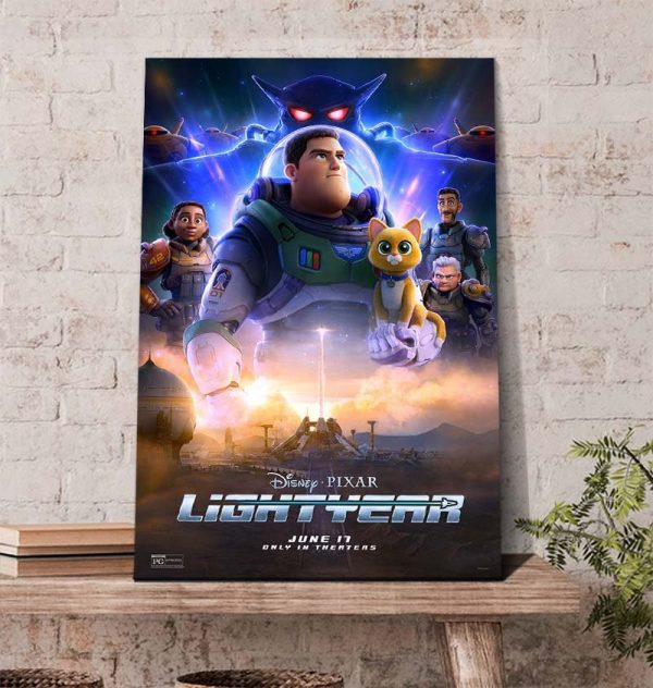 Disney and Pixar’s Lightyear Officical Poster Canvas