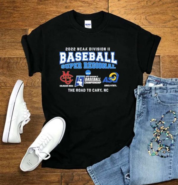 Division II Baseball Super Regional Champion Colorado Mesa vs Angelo State 2022 Premium T-Shirt