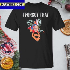 Falling Off His Bicycle Joe Biden Falls Off Bike T-shirt