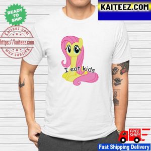 Fluttershy I Eat Kids High Quality T-shirt