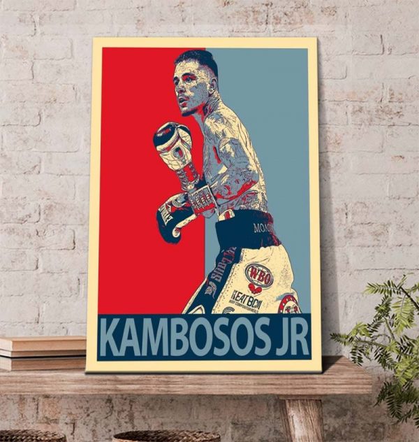George Kambosos Jr Hope Style Poster Canvas