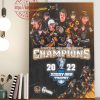 OHL Hamilton Bulldogs 2022 Ontario Hockey League Champions Poster Canvas