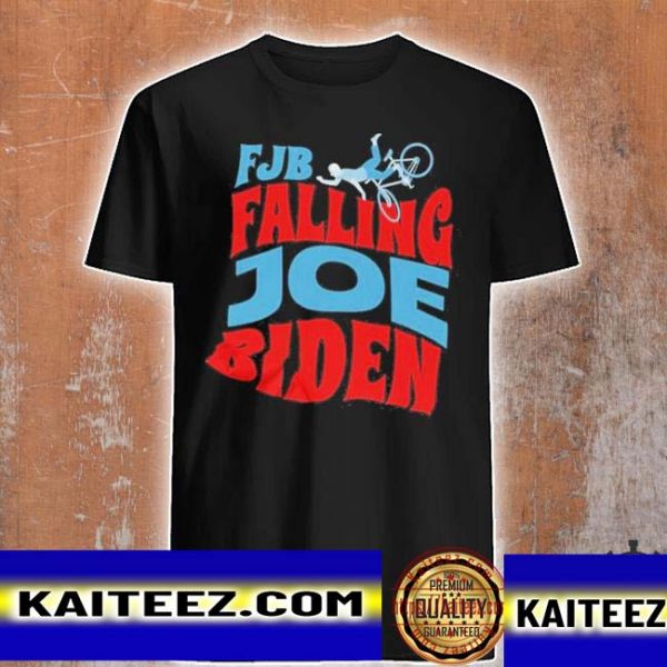 Joe Biden falling bicycle fjb falling Joe Biden t-shirt