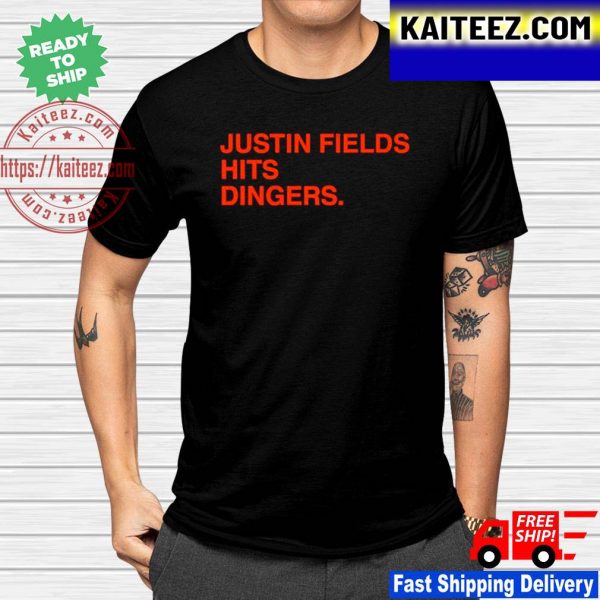 Justin fields hits dingers shirt