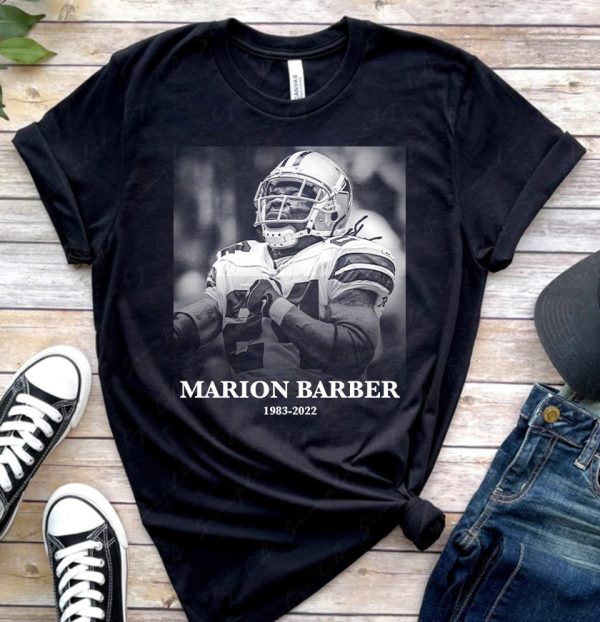 Marion Barber R.I.P 1983 – 2022 Unisex Tshirt