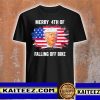 Merry 4th of july I need bicycle lessons Biden falling off bicycle t-shirt