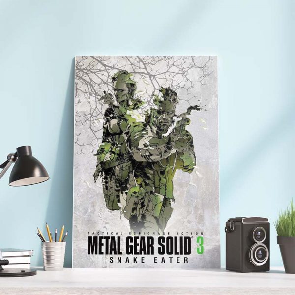Metal Gear Solid 3 Snake Eater Poster Canvas