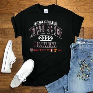 NCAA 2022 Mens College World Series All Teams T-Shirt