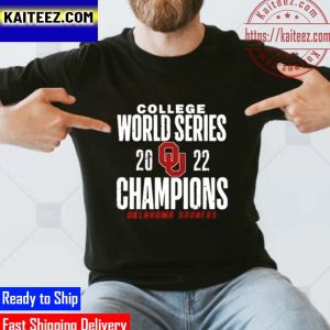 NCAA Baseball 2022 Mens College World Series MCWS Finals Champions Oklahoma Baseball Champions Classic T-Shirt