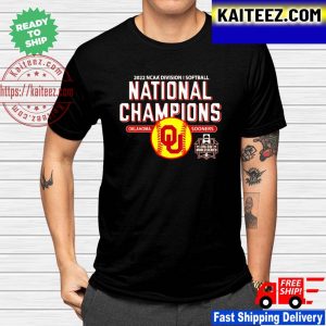 Oklahoma Sooners 2022 NCAA Division Softball Champions Women’s College World Series shirt