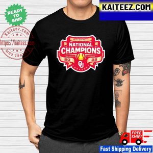 Oklahoma Sooners 2022 NCAA Softball National Champions shirt