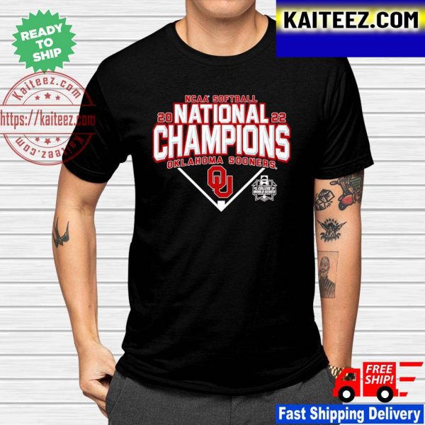 Oklahoma Sooners 2022 NCAA Softball Women’s National Champions shirt