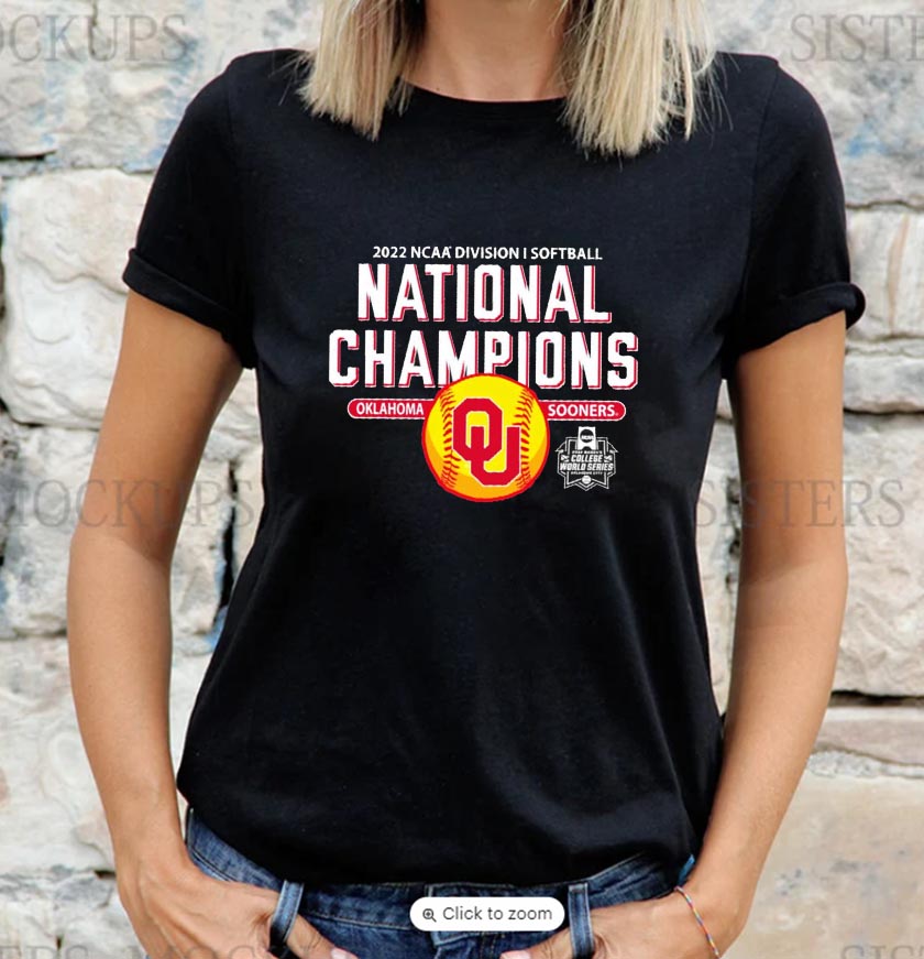 Oklahoma Sooners National Champions 2022 Unisex Tshirt - Kaiteez