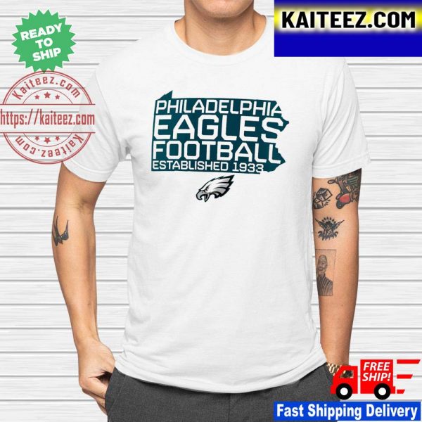 Philadelphia Eagles Football established 1938 shirt