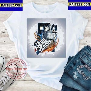 Police public call box the angel has the tardis vintage t-shirt