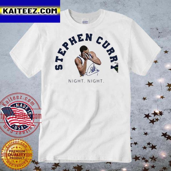 Steph Curry MVP NBA Final Champions Night Night T-shirt