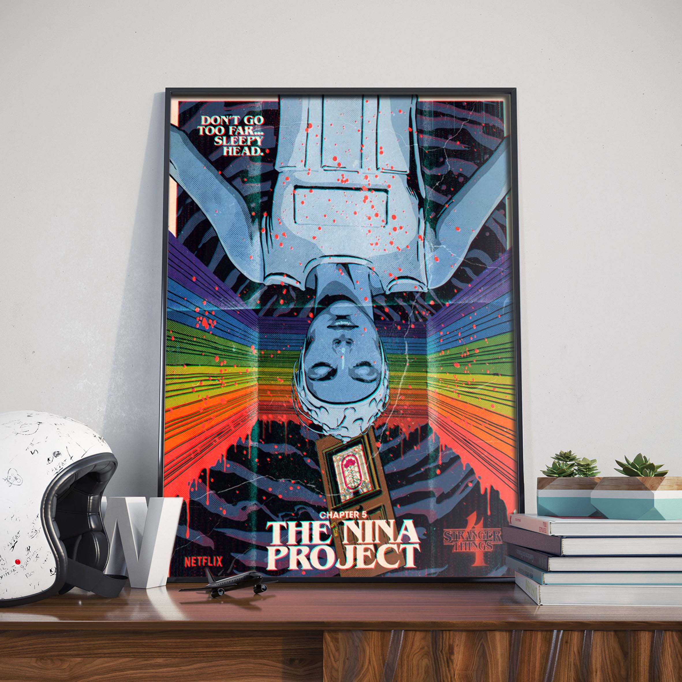 Stranger Things 4 Chapter 5 The Nina Project Poster Canvas