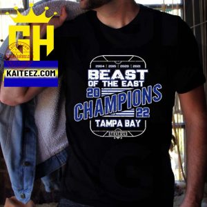 Tampa Bay Lightning Beast of the East 2022 Champions 3ELIEVE Vintage T-Shirt