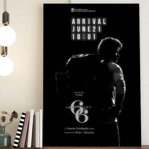 Thalapathy 66 Official Poster Canvas