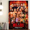 Austin Theory US Champion 2022 Hell in a Cell Poster Canvas
