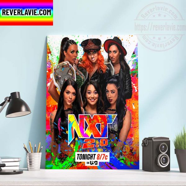 WWE NXT USA Network Toxic Attraction Roxanne Cora Jade Indi Hartwell Home Decor Poster Canvas