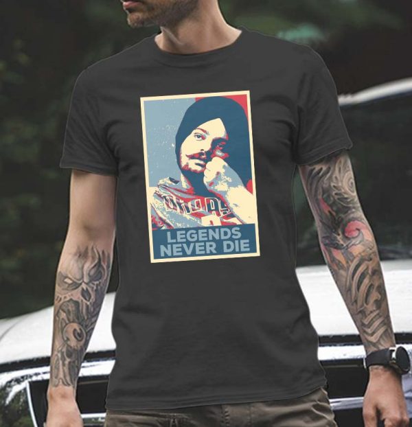 Legends Never Die Sidhu Moose Wala Hope Style Unisex T-shirt