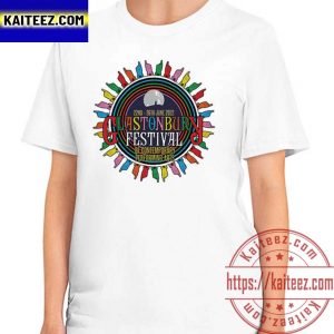 2022 WHITE OFFICIAL GLASTONBURY FESTIVAL T-SHIRT