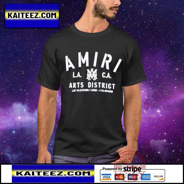 Amiri Arts District shirt