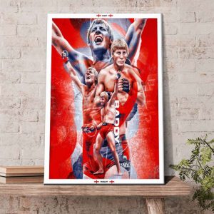 Baddy Pimblett UFC 277 UFC London Poster Canvas