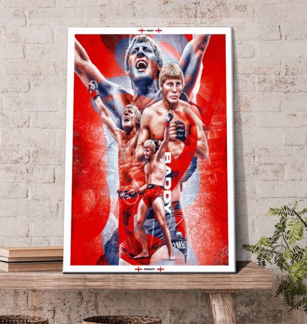 Baddy Pimblett UFC 277 UFC London Poster Canvas