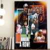 Congratulations Seattle Mariners 10 Wins In A Row Poster Canvas