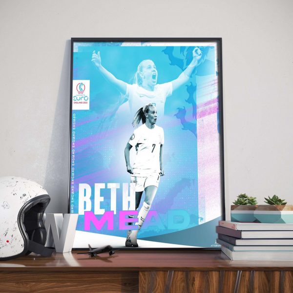 Beth Mead England For Golden Boot Lionesses are flying Poster Canvas