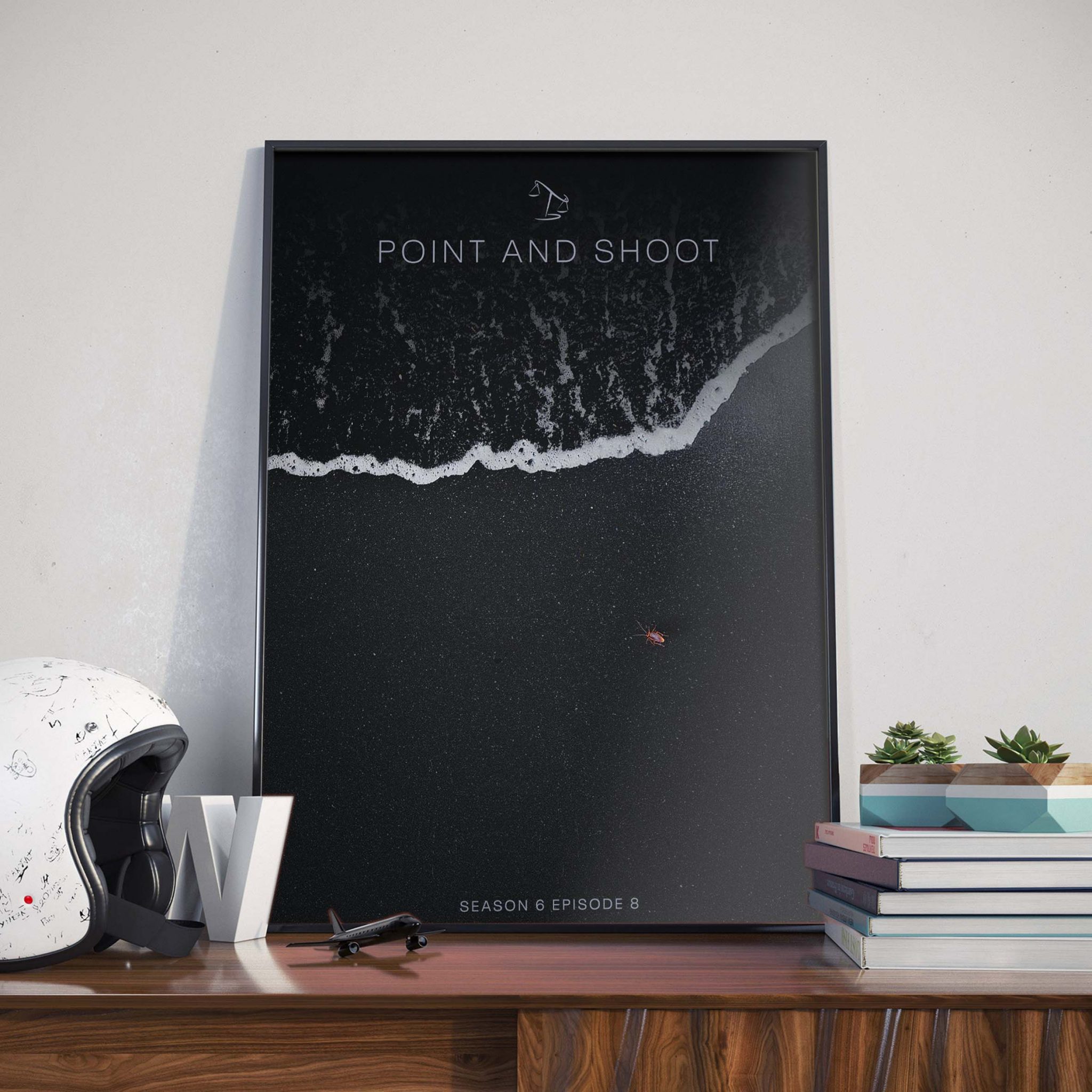 Better Call Saul Season 6 Episode 8 Point and Shoot Poster Canvas Kaiteez