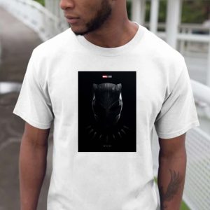 Black Panther Wakanda Forever Marvel Studios Official Poster T-shirt