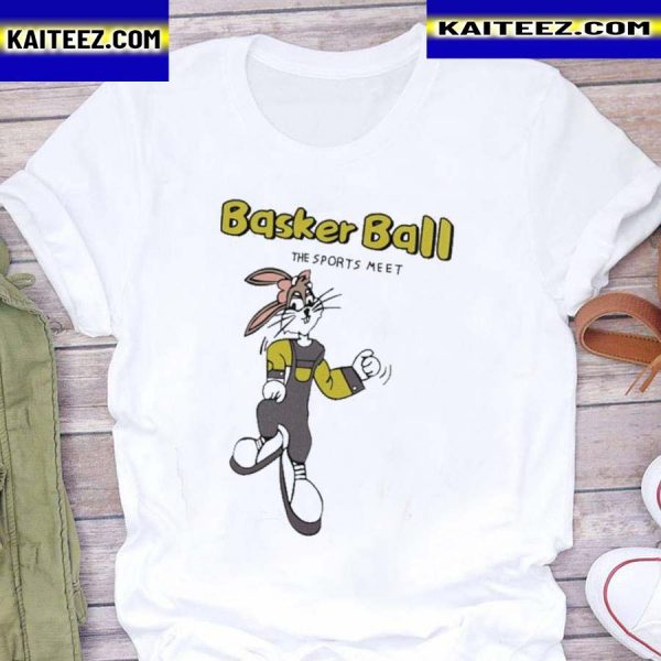 Bunny basker ball the sports meet poorly translated shirt