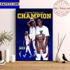Congrats Chelsea Gray On Winning The Commissioner’s Cup MVP Art Decor Poster Canvas