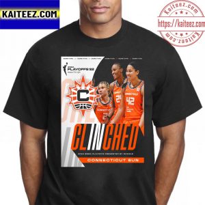 Connecticut Sun Have Clinched 2022 WNBA Playoffs Vintage T-Shirt