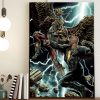DC Comics Official Covers Black Adam Fight Albert Rothstein Canvas Poster