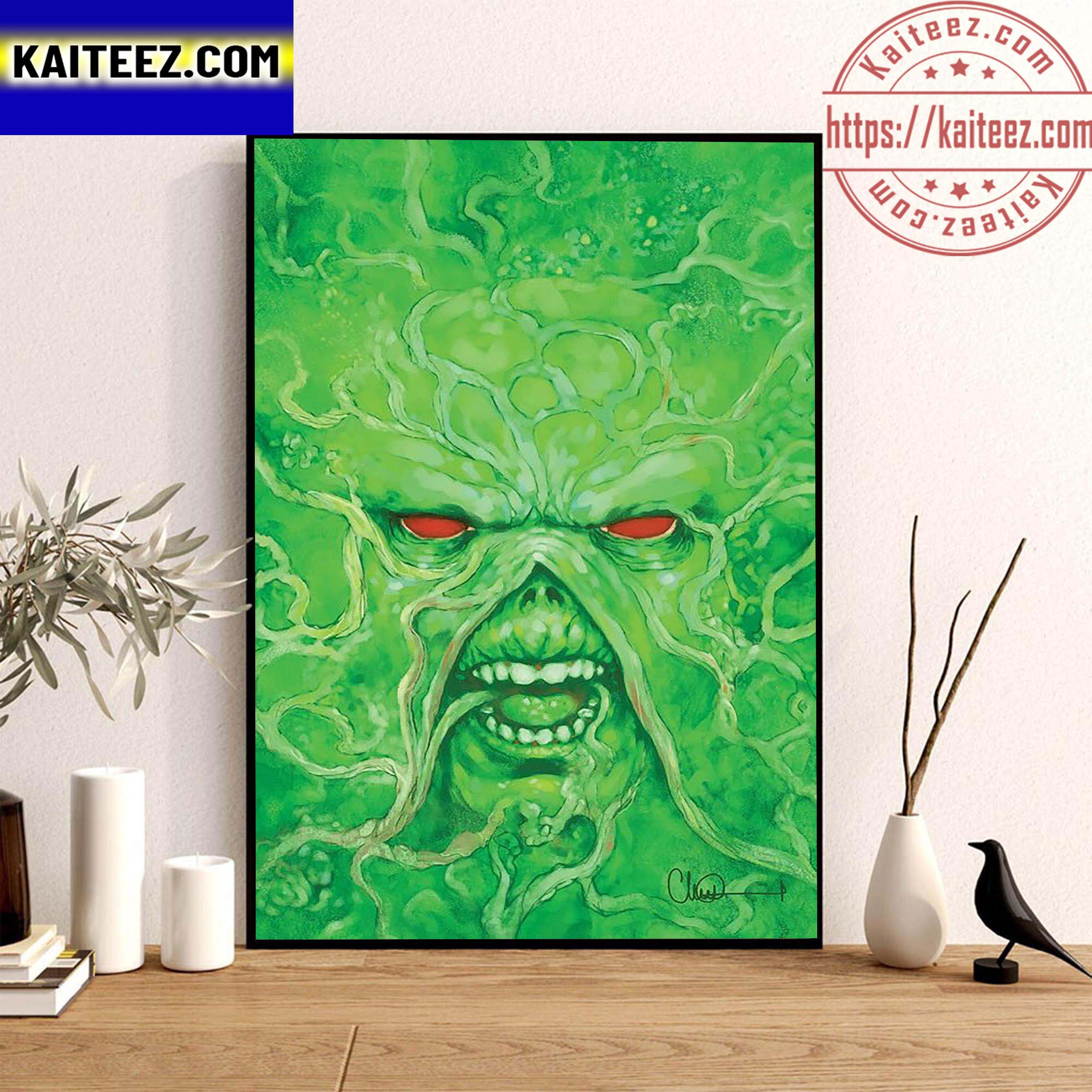 DC Comics The Swamp Thing 15 Wall Decor Poster Canvas - Kaiteez