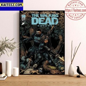 DC Comics The Walking Dead Deluxe 45 Wall Decor Poster Canvas