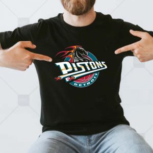 Detroit Pistons New Logo Return Of The Teal T-shirt