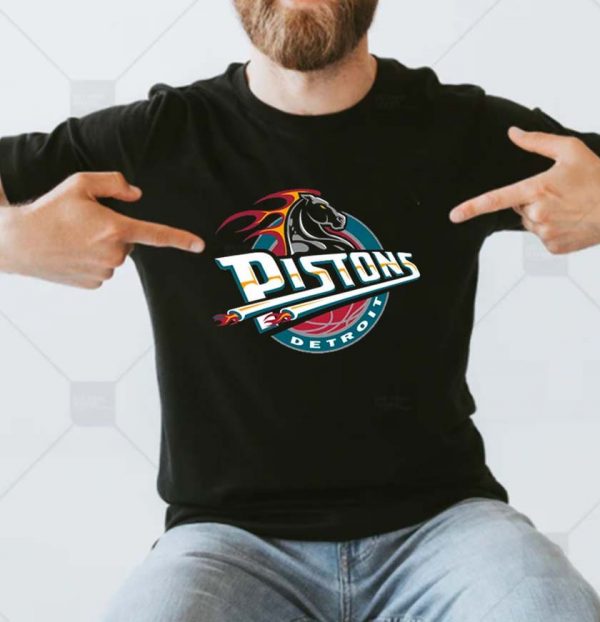 Detroit Pistons New Logo Return Of The Teal T-shirt