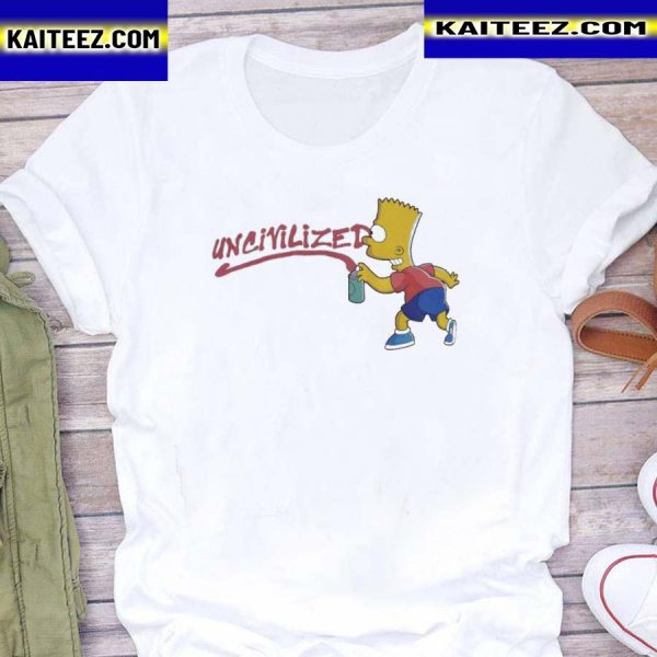 El barto uncivilized shirt