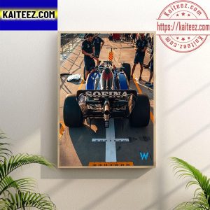 F1 Williams Racing Bulls In Budapest Hungarian GP Decoration Poster Canvas
