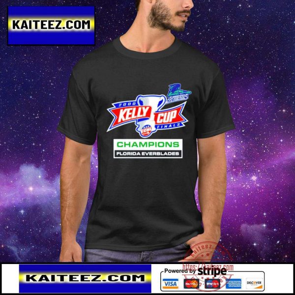 Florida Everblades 2022 Kelly Cup Champions shirt